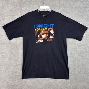Vintage 90s Dwight Yoakam‎ Brockum T-Shirt XL Country Music 1996 Gone Tour USA
